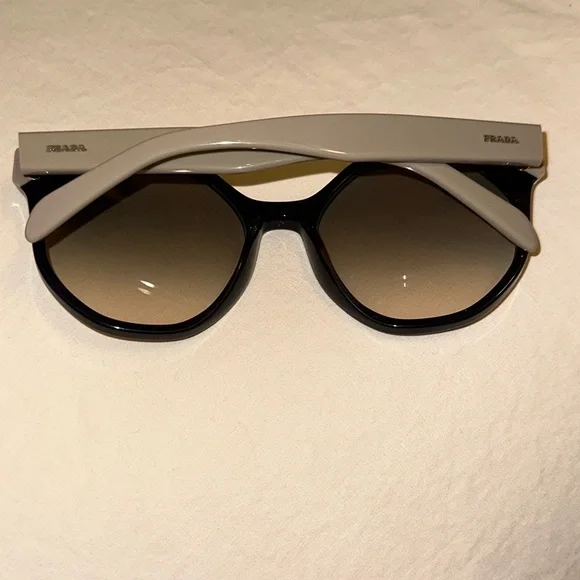 Prada Dark Purple Sunglasses for Women SPR11T - Picture 5 of 15